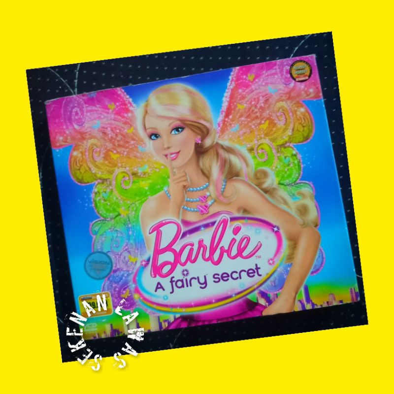 VCD Barbie - A Fairy Secret / Original/ Teks Indonesia (Mulus)