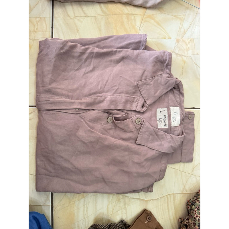 kemeja mauve