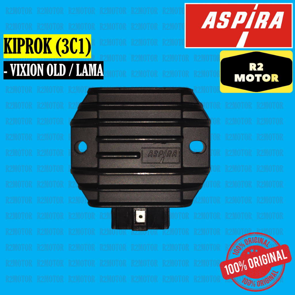 KIPROK RECTIFIER REGULATOR ASPIRA VIXION OLD LAMA ORIGINAL ASTRA OTOPARTS