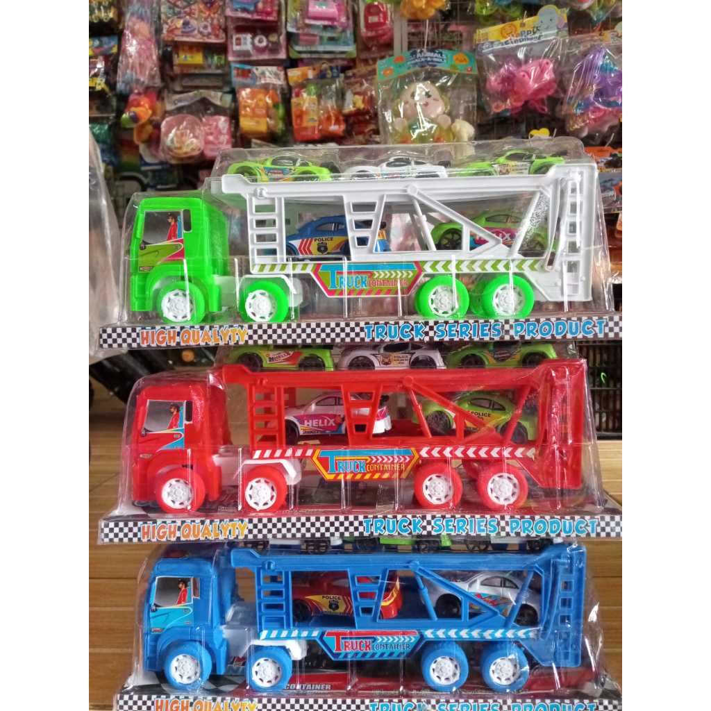 mainan anak truk towing isi 5 st2110 st2111