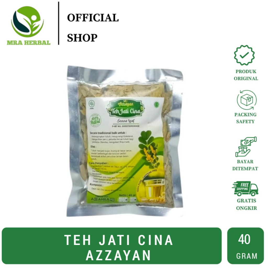 

Teh Jati Cina Curah Azzayan $0 Gr | Minuman Herbal Jati China Az zayan Senna Leaf Original