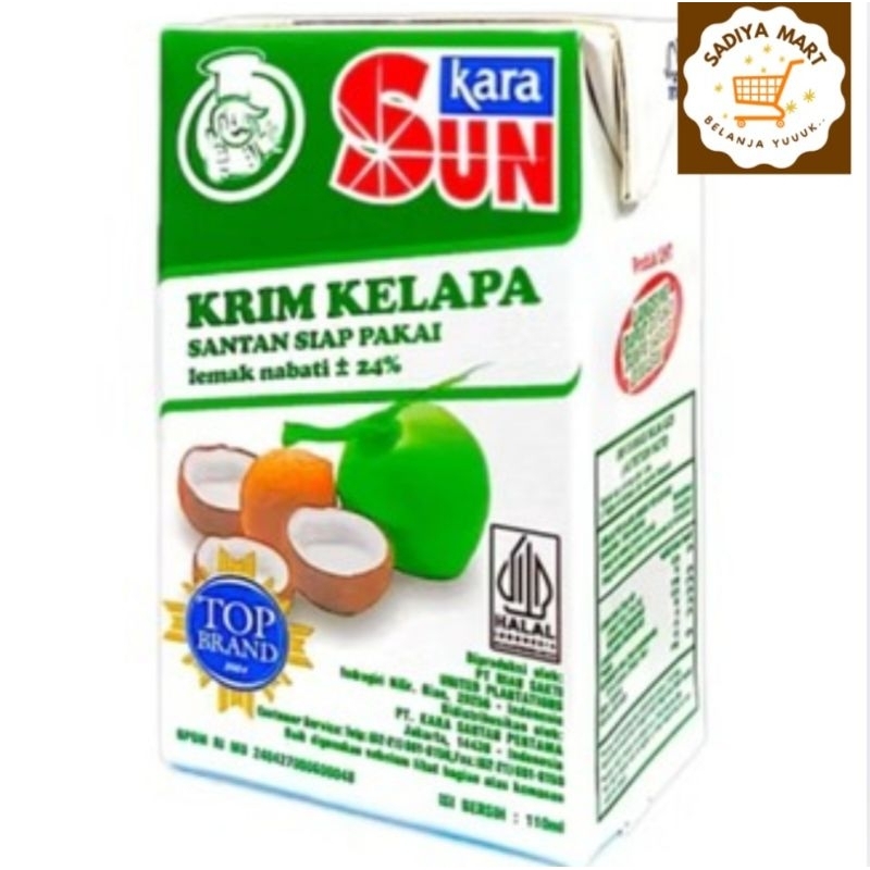 

Santan Kelapa Sun Kara 110 ml