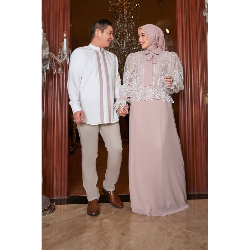 MANDJHA ISTANBUL COUPLE SET ORI MANDJHA HIJAB IVAN GUNAWAN