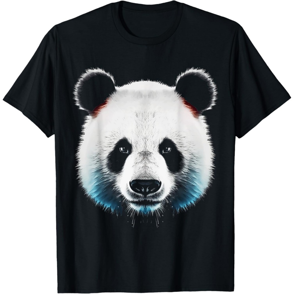 Kaos Panda Seni Ilustrasi Hewan Cinta Hewan Grafis Panda