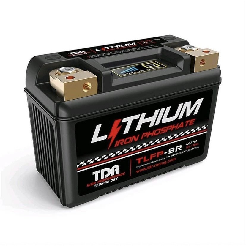 TDR Aki Kering LiPO4 9R 12V Lithium Iron Phosphate Aki Motor Kawasaki ZX25R