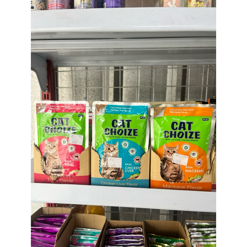 cat choize wet food pouch adult