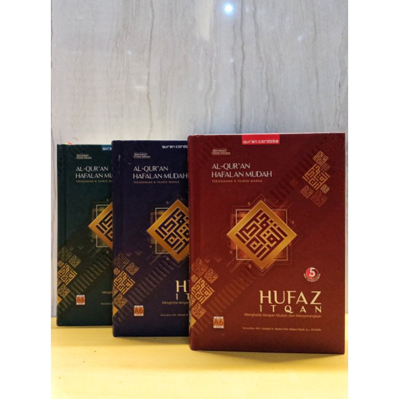 AL-QUR'AN HAFALAN 5BLOK WARNA AL-HUFAZ ITQAN A6 KECIL