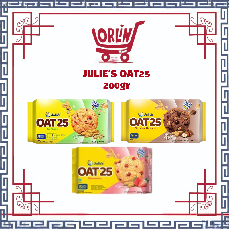 

JULIE'S OAT25 / BISKUIT OAT / BISKUIT RENYAH / BISKUIT JULIES