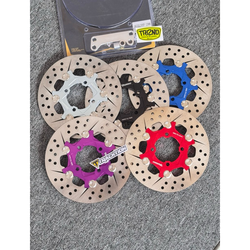 DISC BRAKE TRACKTION OBSIDIAN MIO 220 MM FLOATING piringan
