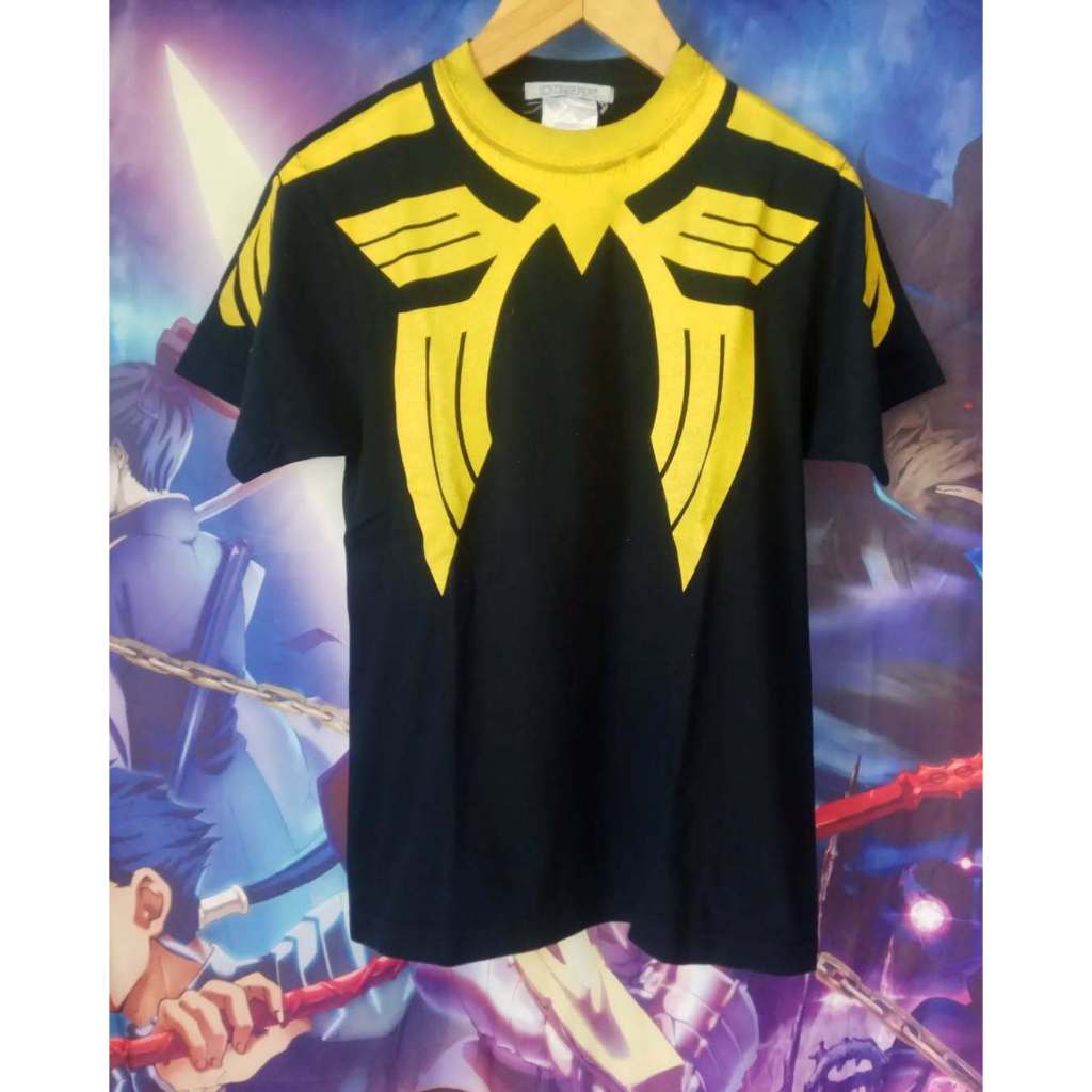 Vintage Gundam Yellow Official Anime Tee by Cospa Kaos Tshirt Original Second Merch Japan Korea Bran