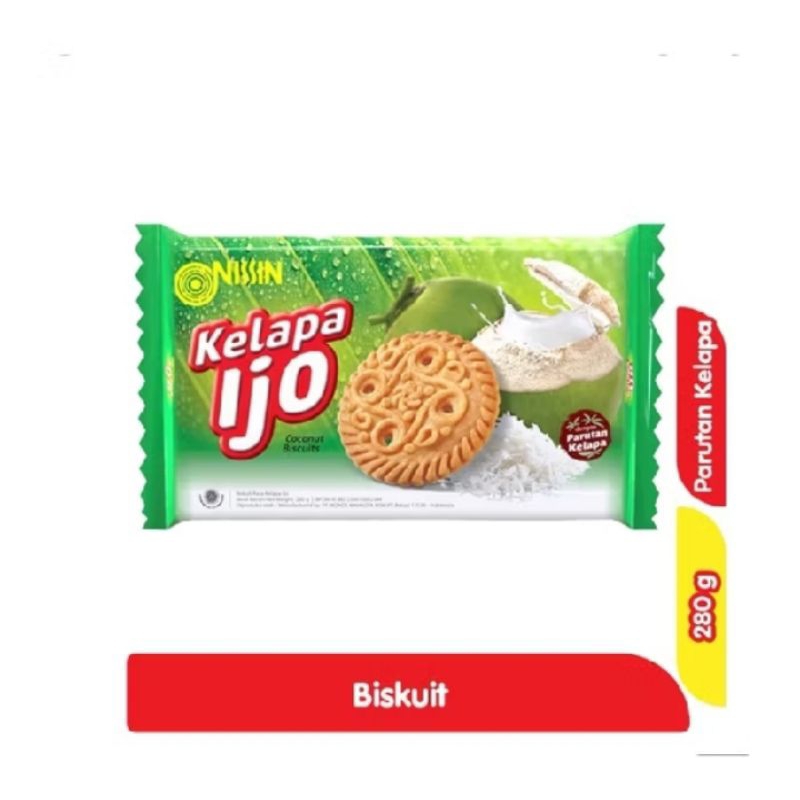 

Nissin Biskuit Kelapa Ijo 280g