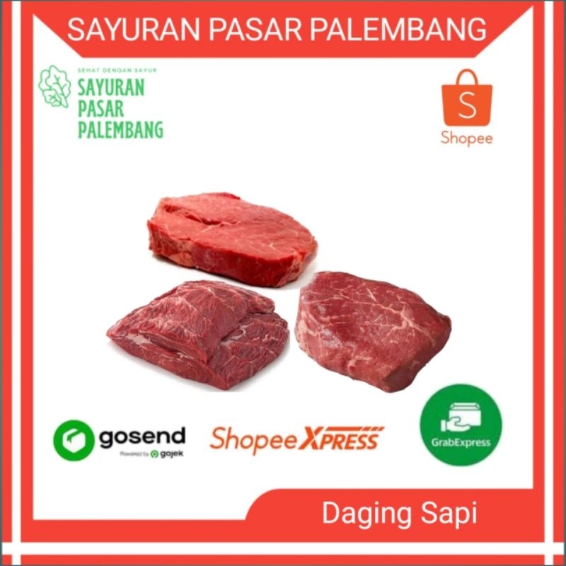 

Daging Sapi Segar - Sayuran Pasar Palembang