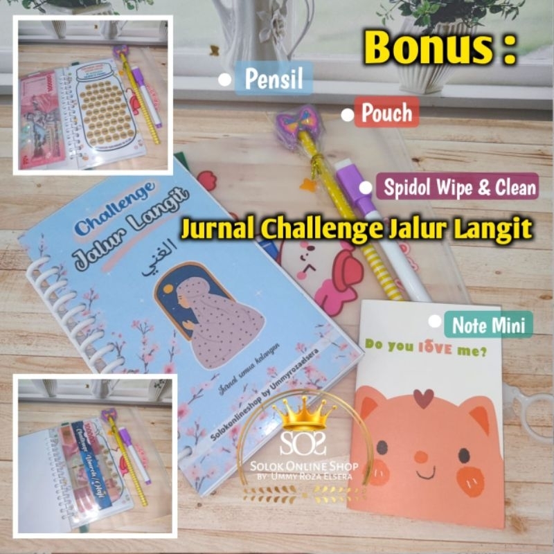 

Jurnal Challenge Jalur Langit / Ukuran A6