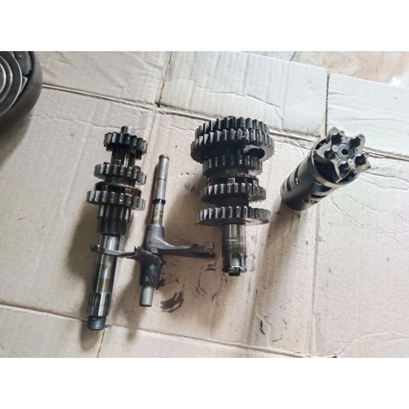 GIGI RASIO FULL SET YAMAHA JUPITER Z JUPITER BURHAN VEGA R NEW ORIGINAL