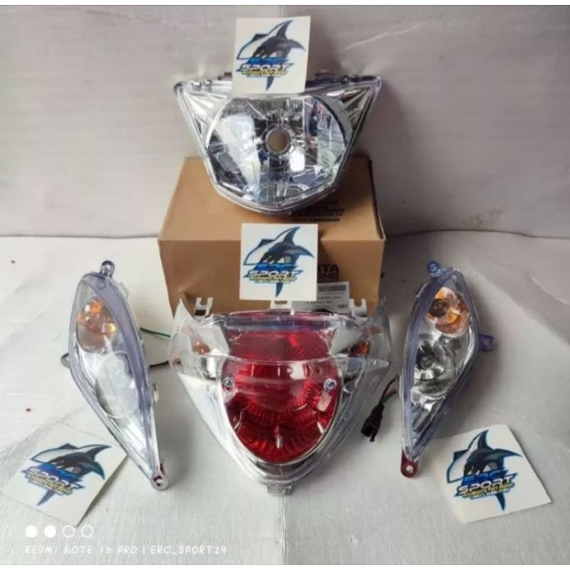 Paketan lampu fullset Jupiter Mx Old jupiter mx 135 lama