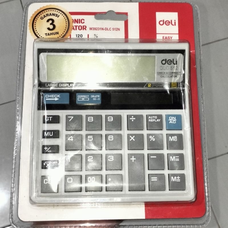 

Kalkulator Deli DLC 512