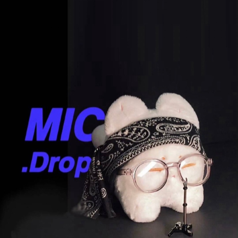 [RARE DOLL] SUGA — STEAMED BUN / KITTY SUGA 15CM DOLL / BONEKA SUGA YOONGI BTS 15CM LIMITED EDITION 