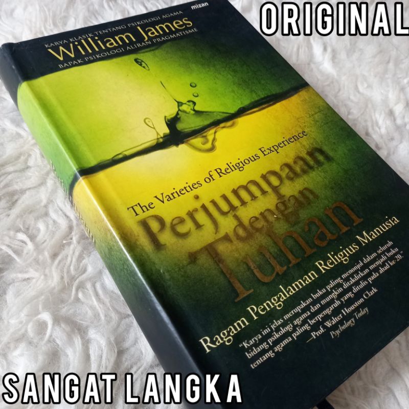 ORI LANGKA perjumpaan dengan tuhan the varieties of riligious experience ragam pengalaman religius m