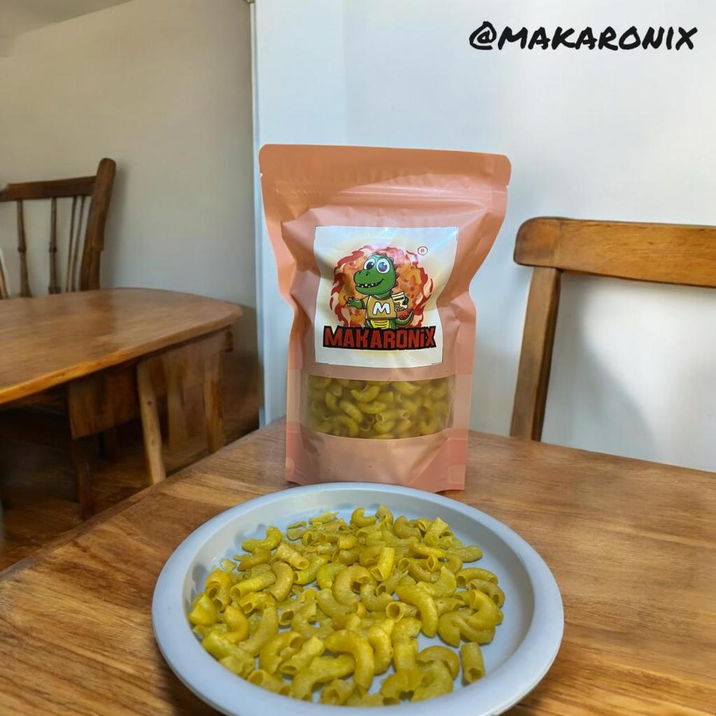 

Makaroni Cikru Gurih - MAKARONIX , jajan viral, snack gurih