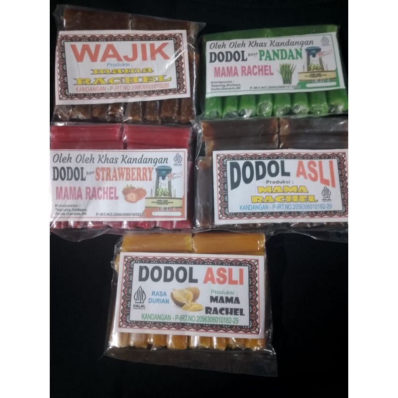 

Dodol Asli/Wajik/Aneka Rasa Mama Rachel Kandangan