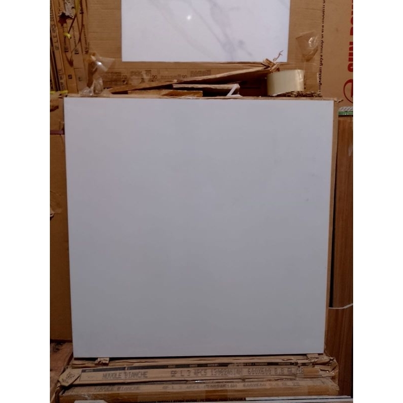 Keramik Putih Polos 50x50