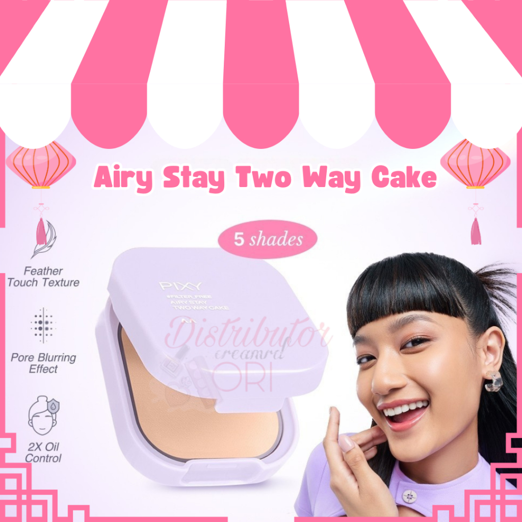 PIXY #Filter_Free Airy Stay Two Way Cake | BPOM | ORIGINAL