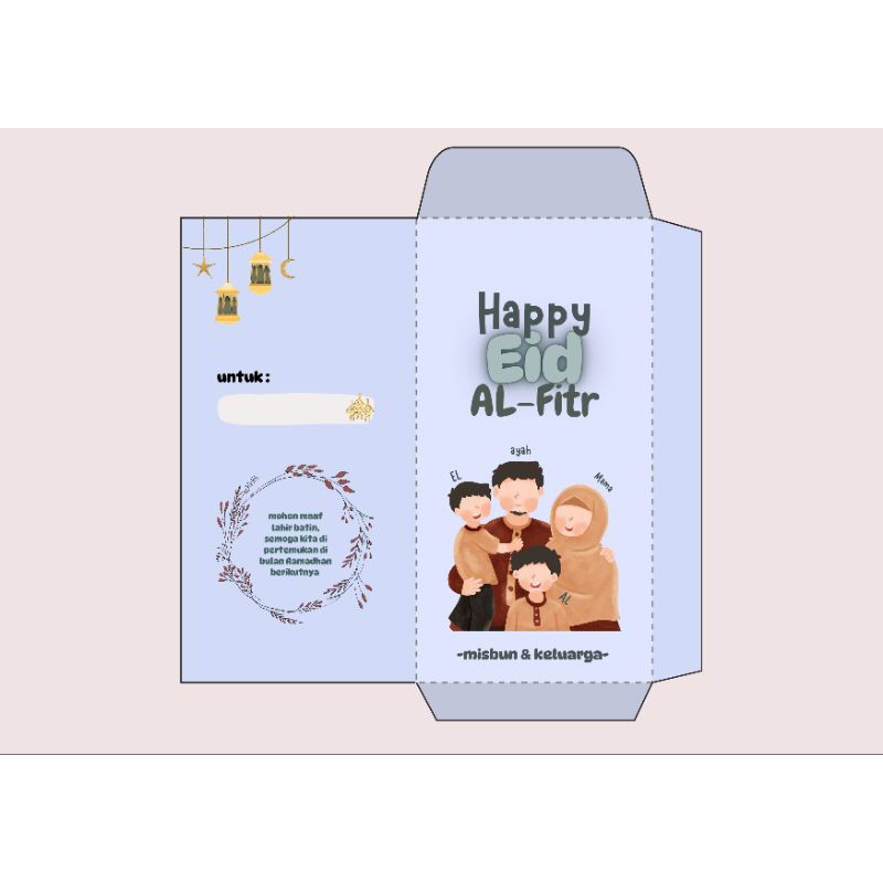 

Amplop Lebaran (12pcs) Amplop Lebaran Custom nama Amplop Lebaran