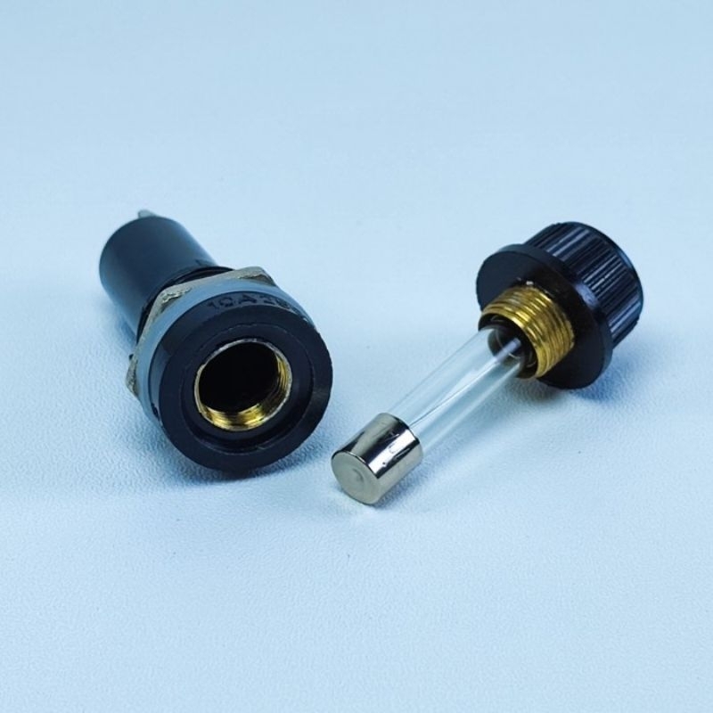 fuse holder rumah sekring jumbo 1set untuk power amplifier