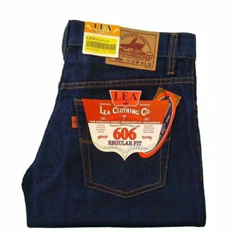 CELANA JEANS PRIA JEANS LEA STANDART ORIGINAL 606