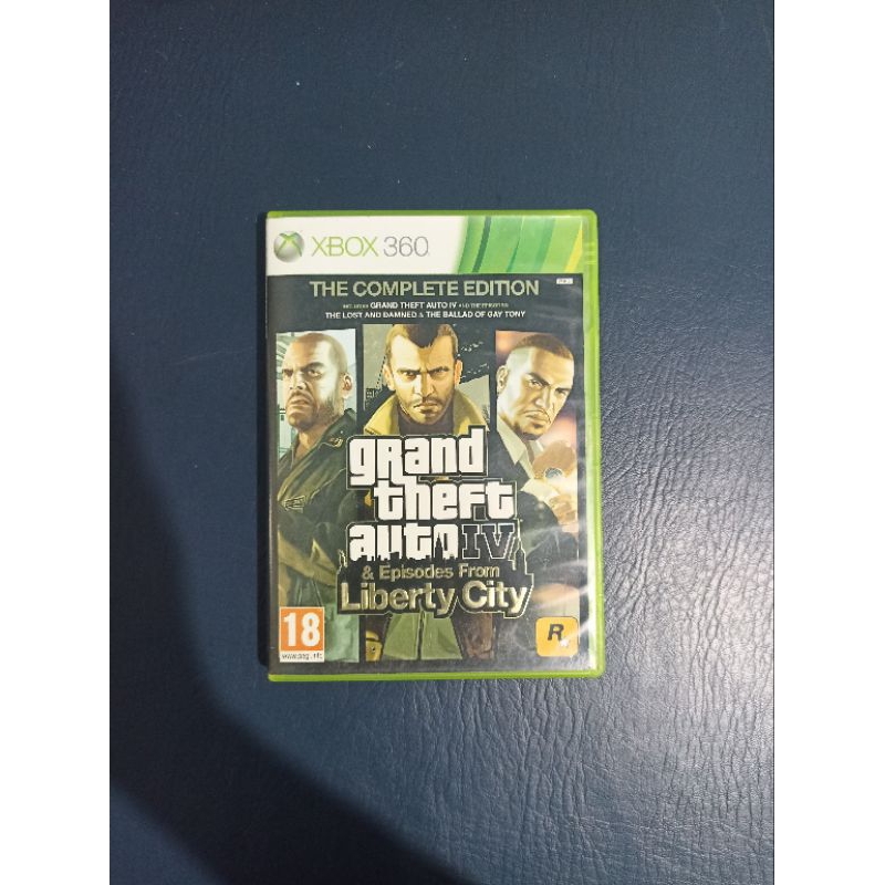 XBOX 360 The Complete Edition Grand Theft Auto IV & Episodes From Liberty City GTA 4 BD Kaset CD Gam