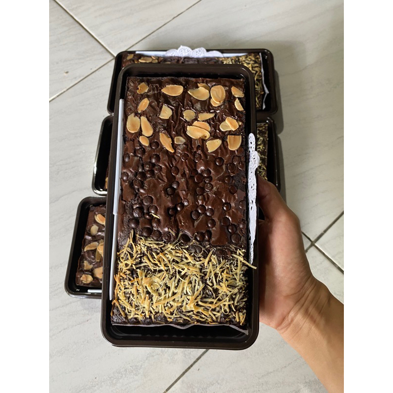 

Brownies panggang fudgy brownies