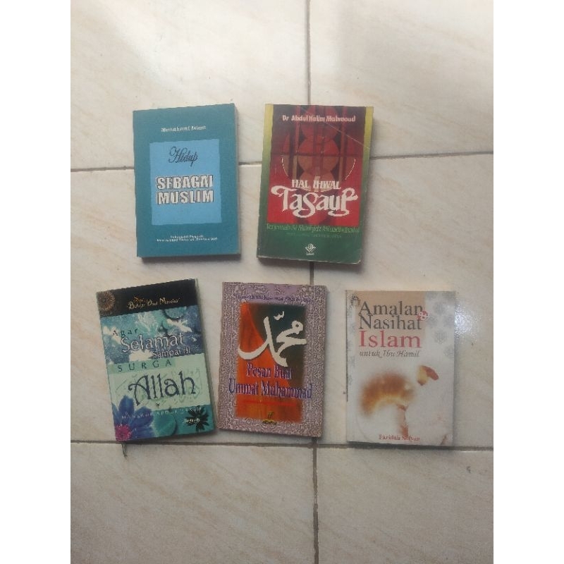 Buku Agama Islam, HADITS ARBA'IN-QUDSI, PARONAMA PEMIKIRAN ISLAM, KIFAYATUL AKHYAR, TAFSIR SURAT PIL
