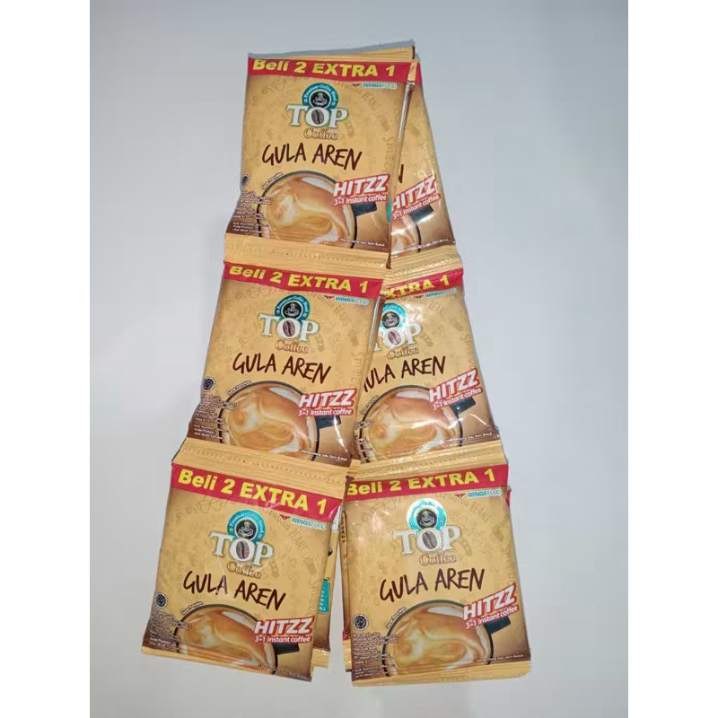 top Kopi gula Aren 1 renceng 15 sachet