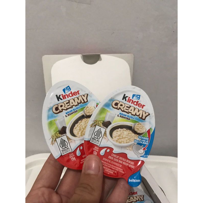 

Kindercreamy kinder creamy 2 PCS kinder Joy coklat berkualitas tidak bikin batuk