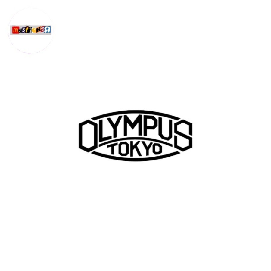 

sticker olympus Tokyo logo stiker retro kamera analog