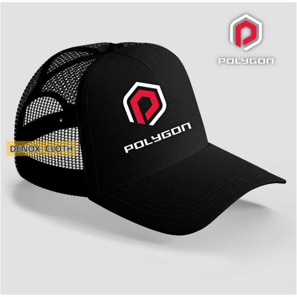 Topi sepeda roadbike gowes POLYGON pria wanita remaja dewasa all size