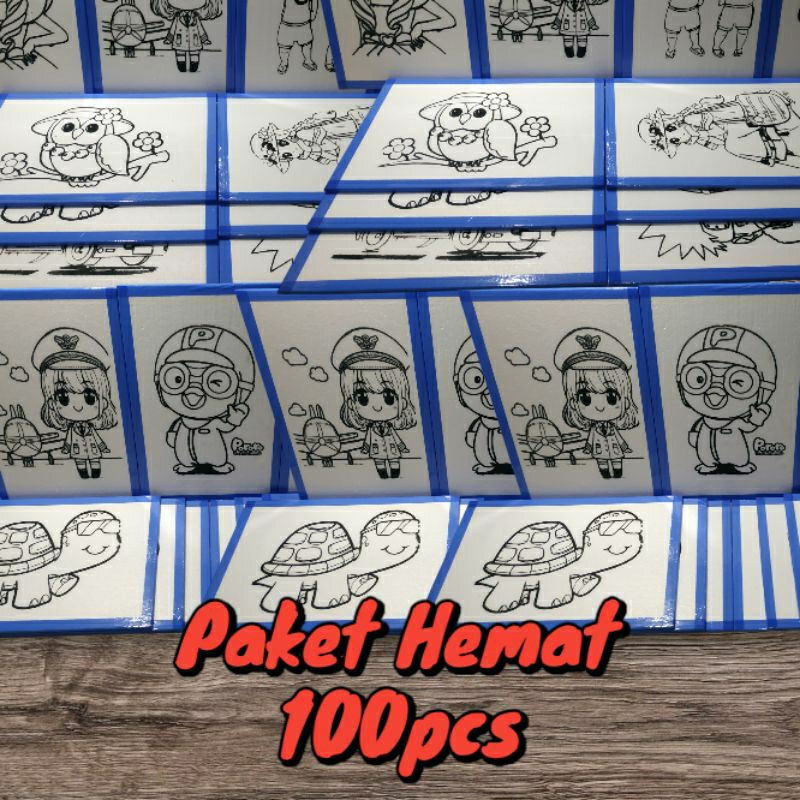 

Styrofoam Lukis Paket 100pcs ukuran 33x50x1cm