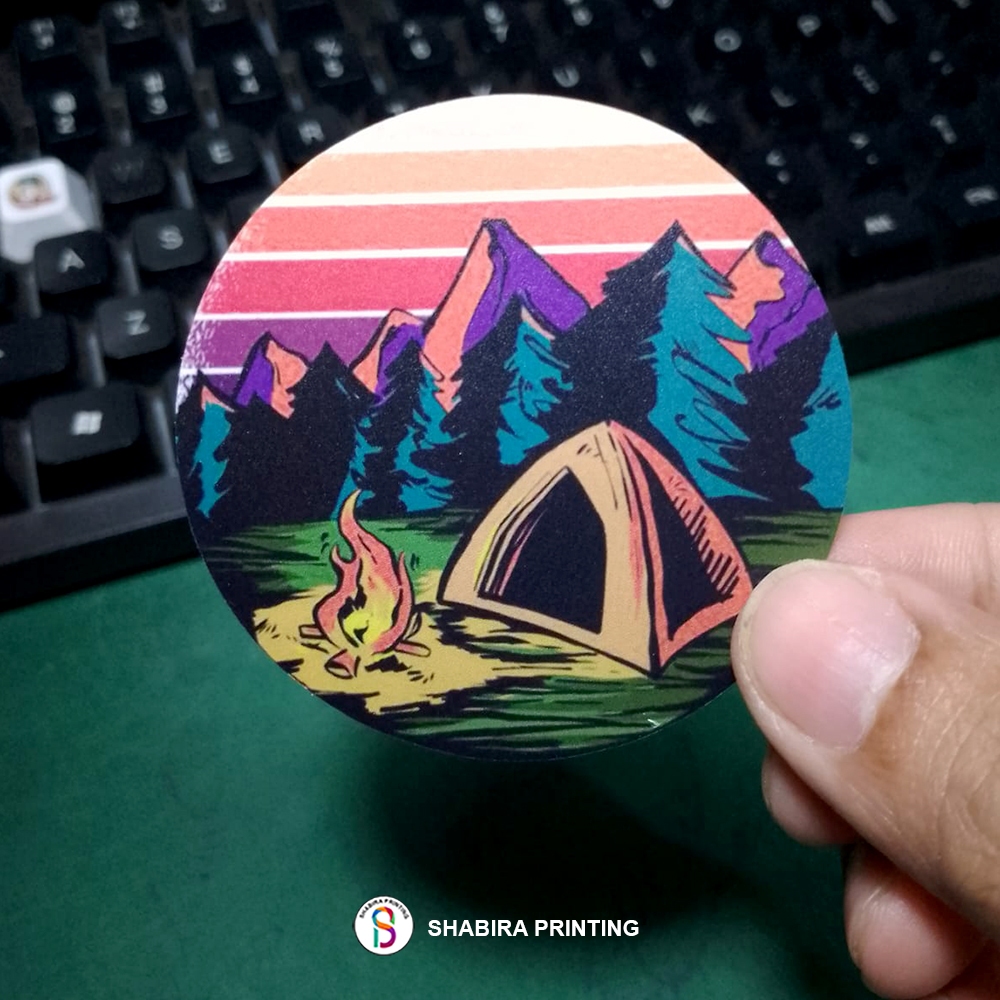 

Stiker Camping Tahan Air Waterproof Anti Gores Bahan Vinil