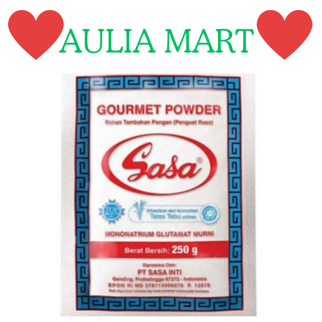 

Sasa Gourmet Powder/ Penyedap Rasa/ MSG / 250gr,500gr,1kg