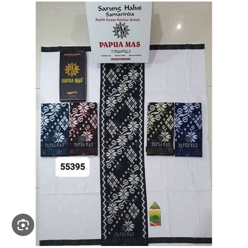 sarung putih krisna wahyu artaloka bali lestari//papuamas//sarung defect dewasa cuci gudang