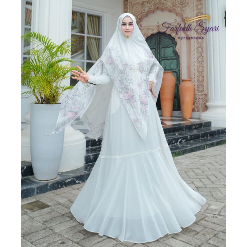Askia Series Gamis Mewah Dan Elegant Matt Full Ceruty Babydoll Import
