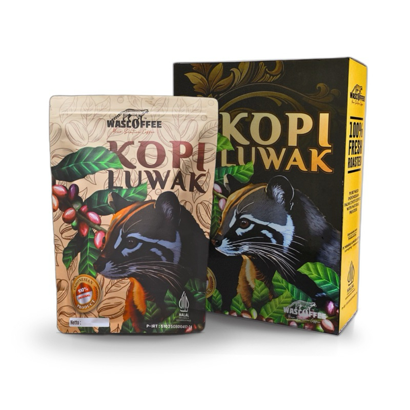 

KOPI LUWAK ARABIKA - BUBUK 1 KG (4 Paper Box)