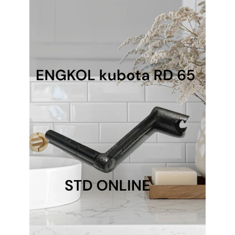 KUBOTA RD 65 -RD85 ENGKOL STARTING HANDLE / SLENGER KUBOTA RD 65