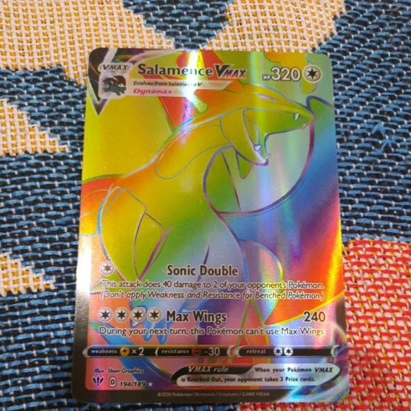 Pokemom Salamence Vmax