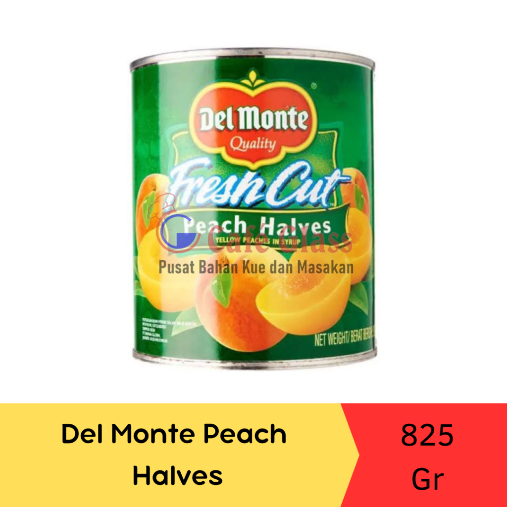 

Del Monte Fresh Cut Peach Halves-825Gr