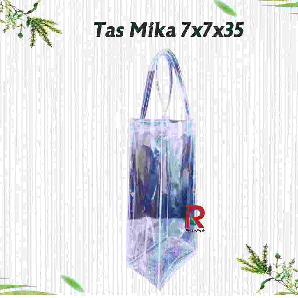 

Tas Mika Transparant 7x7x35 / Goodie Bag Oleh-Oleh / Gift Box Sovenir