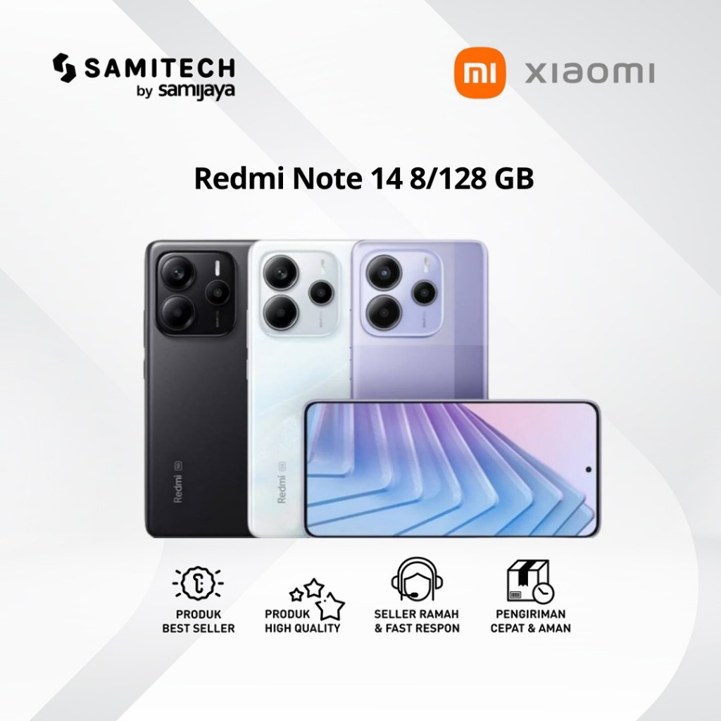 HP XIAOMI REDMI NOTE 14 4G 8/128GB RAM 8 PENYIMPANAN 128GB