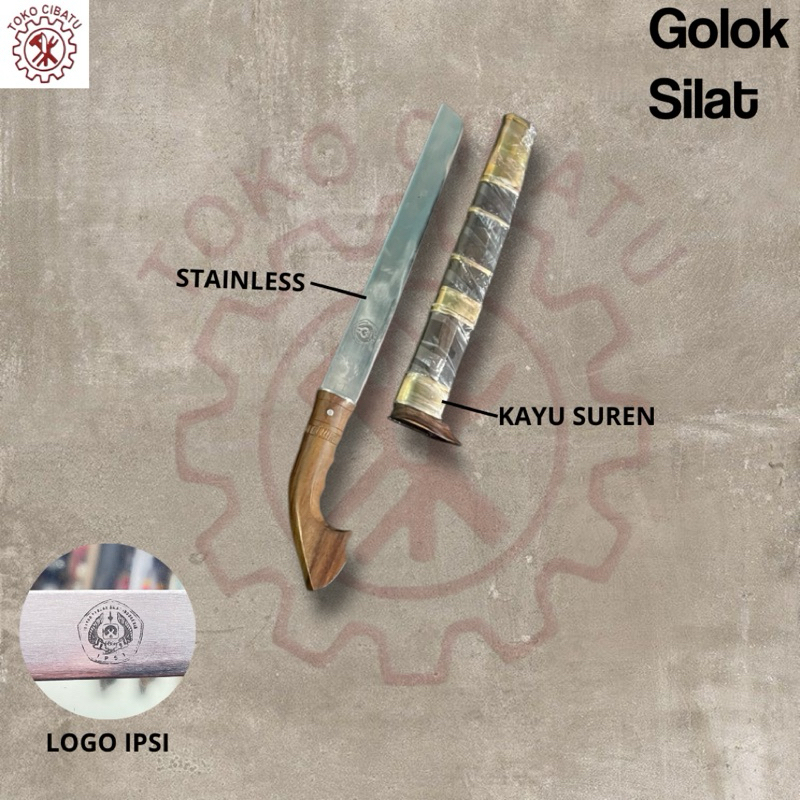 Golok Silat IPSI Tumpul Untuk Remaja