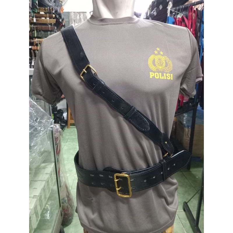 Kopel PDU IV POLRI Kulit Kilap GR