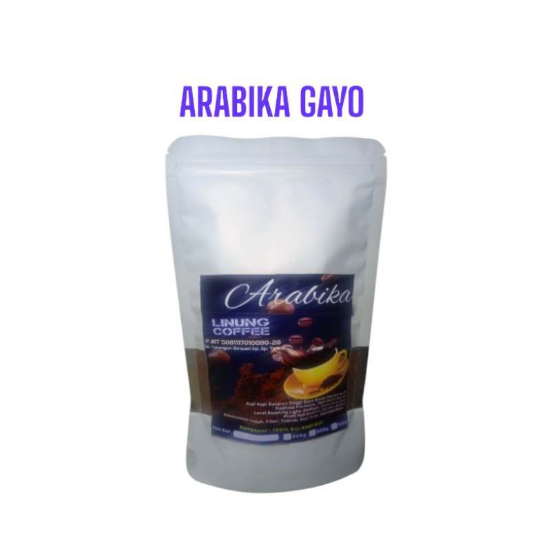 

BUBUK KOPI ARABIKA GAYO ACEH 100 gr